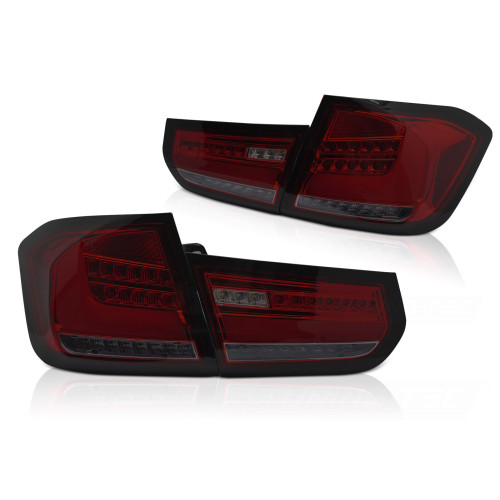 Pilotos traseros Led Dinámicos Rojos Ahumados para BMW Serie 3 F30