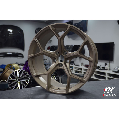 Juego de 4 Llantas 18 Audi RS6 C8 Anversa Oro Neodimio AU095