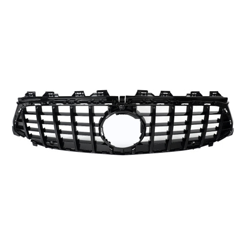 Rejilla frontal para Mercedes CLA W118 Facelift +2024 Panamericana GTR Negra