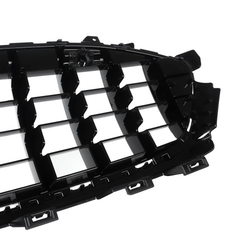 Rejilla frontal para Mercedes CLA W118 Facelift +2024 Panamericana GTR Negra