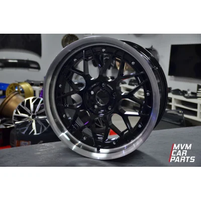 Juego de 4 Llantas 19 FOX HIRO Flow-Forming Black Polish FOX08