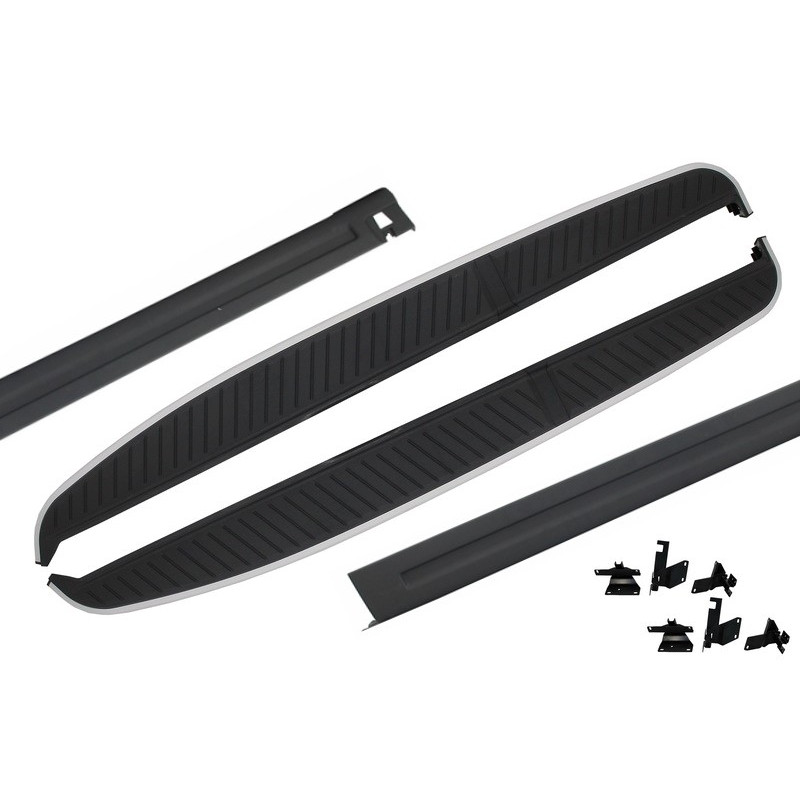 Estribos laterales para Land Rover Range Rover Sport L320 2005-2013 con taloneras precortadas