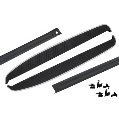 Estribos laterales para Land Rover Range Rover Sport L320 2005-2013 con taloneras precortadas