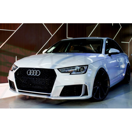 Paragolpes delantero para Audi A4 B9 2016-2018 Look RS4