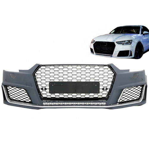 Paragolpes delantero para Audi A4 B9 2016-2018 Look RS4