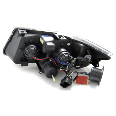 Faros Angel Eyes LED 3D BMW E90 E91 Fondo Negro