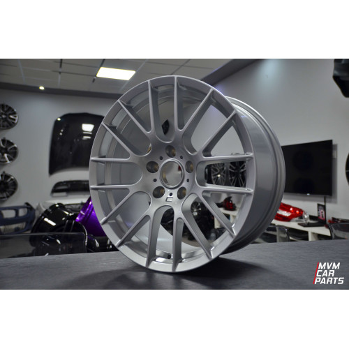 Juego de 4 Llantas 19 SPACWHEELS CSL M3 Silver BM129