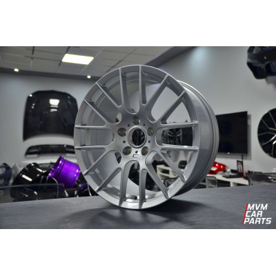 Juego de 4 Llantas 19 SPACWHEELS CSL M3 Silver BM129