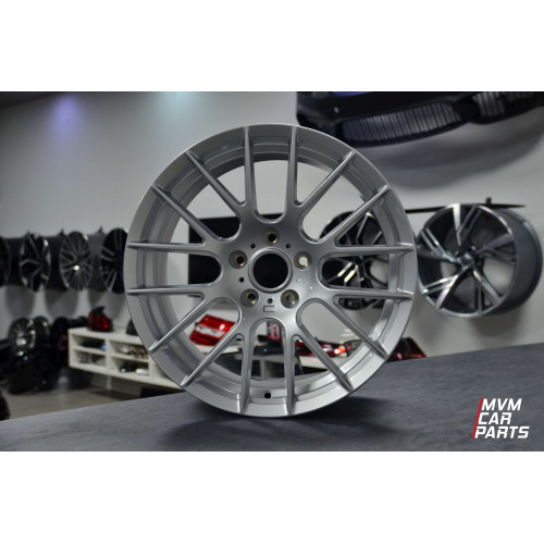 Juego de 4 Llantas 19 SPACWHEELS CSL M3 Silver BM129