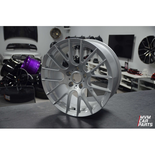 Juego de 4 Llantas 19 SPACWHEELS CSL M3 Silver BM129