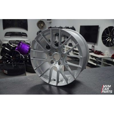 Juego de 4 Llantas 19 SPACWHEELS CSL M3 Silver BM129