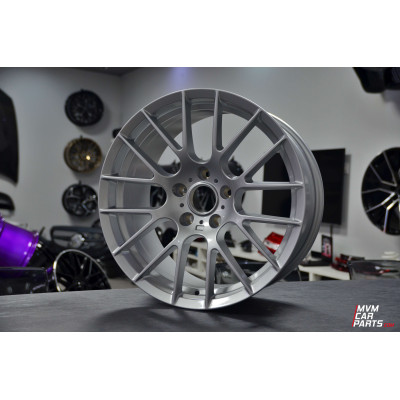 Juego de 4 Llantas 19 SPACWHEELS CSL M3 Silver BM129