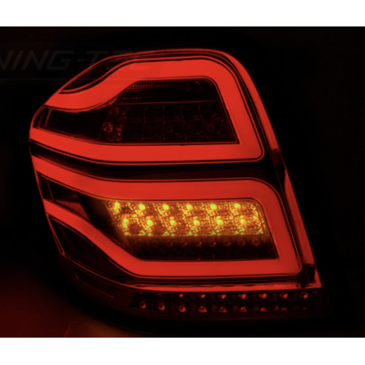 Pilotos traseros Full LED Negros Mercedes ML W164 09-11