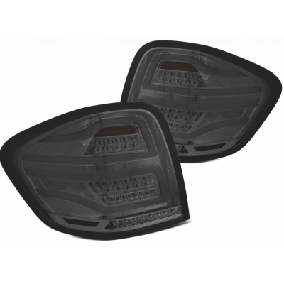 Pilotos traseros Full LED Negros Mercedes ML W164 09-11