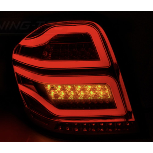 Pilotos traseros Full LED Ahumados Mercedes ML W164 09-11