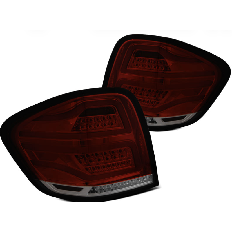 Pilotos traseros Full LED Ahumados Mercedes ML W164 09-11