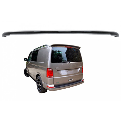 Aleron trasero Volkswagen Transporter T6 Caravelle Multivan 2014-2023 Negro Brillo