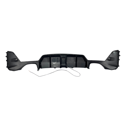 Difusor Trasero BMW Serie 3 G20  G21 LCI 2023+ Look Competition Negro Brillo Luz de freno led