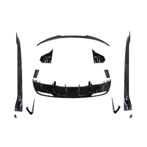 Kit De Carrocería Tesla Model 3 LCI 2024+ Look Performance Negro Brillo