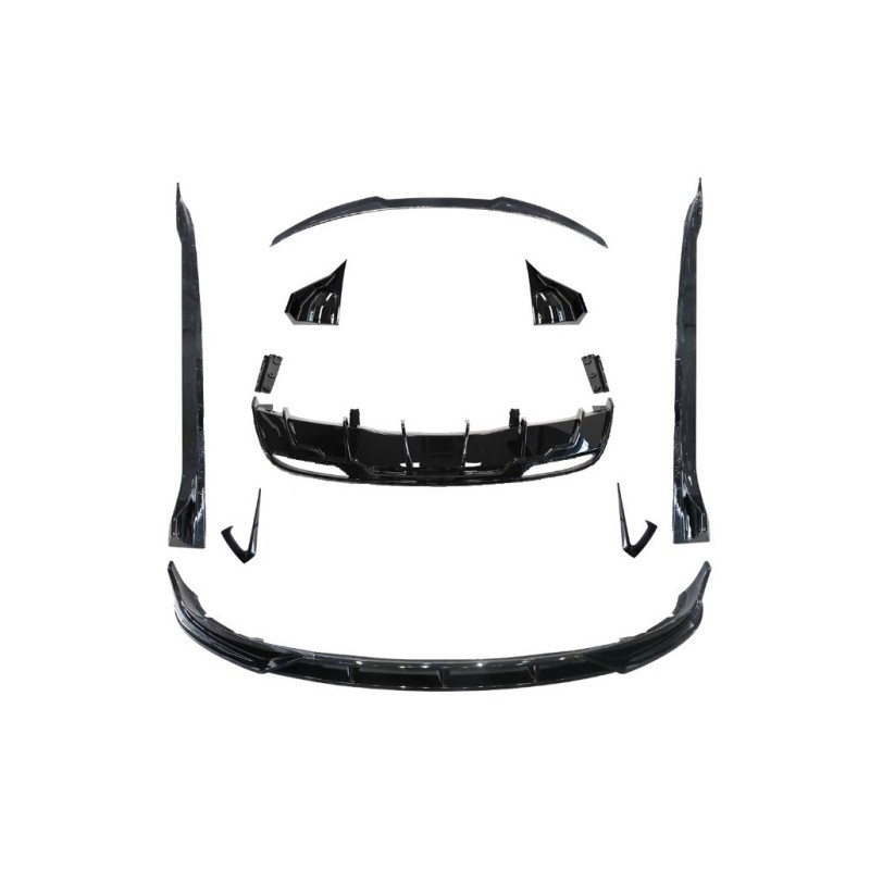 Kit De Carrocería Tesla Model 3 LCI 2024+ Look Performance Negro Brillo