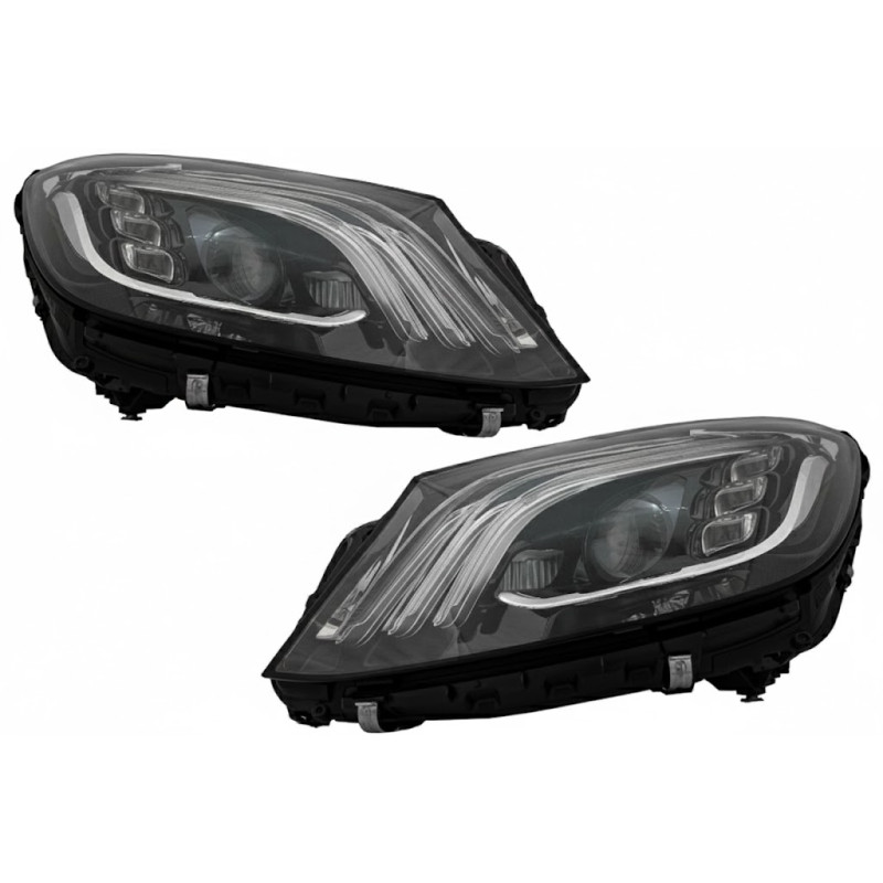 Faros Full LED Mercedes S-Class W222 2013-2017 Look Maybach