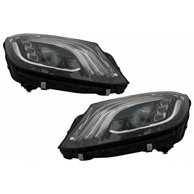 Faros Full LED Mercedes S-Class W222 2013-2017 Look Maybach