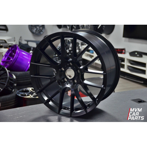 Juego de 4 Llantas 18 BMW M3 CSL Satin Black BM136 Llantas Replica BMW