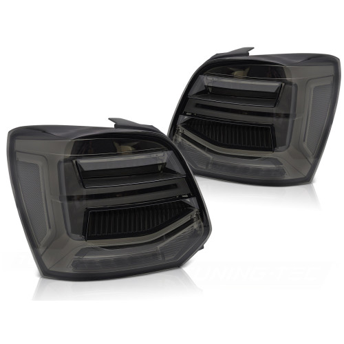 Pilotos traseros LED Dinamicos Ahumados para Volkswagen Polo MK5 09-17