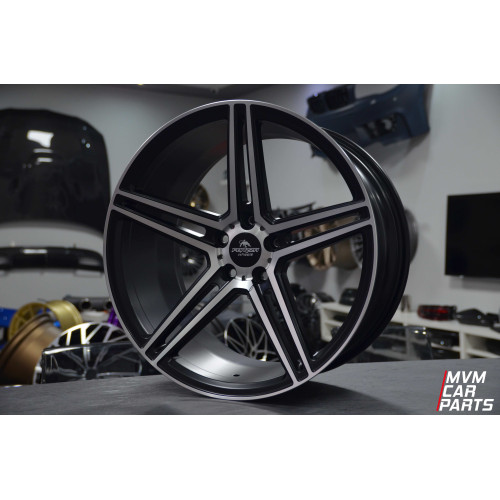 Juego de 4 Llantas 19 Forzza Bosan Black Polish FO02