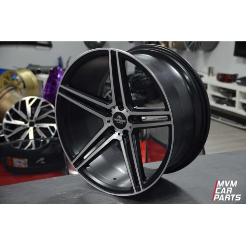 Juego de 4 Llantas 19 Forzza Bosan Black Polish FO02