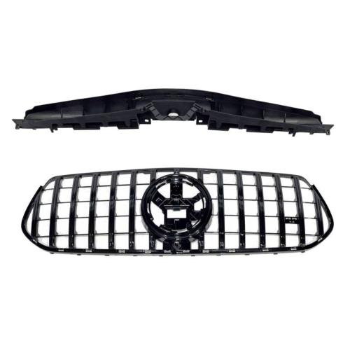 Rejilla frontal para Mercedes GLE Coupe C167 y SUV W167 +2024 tipo GTR Panamericana Black