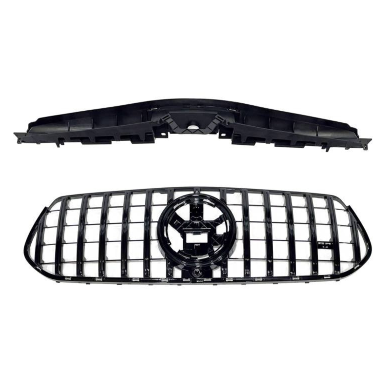 Rejilla frontal para Mercedes GLE Coupe C167 y SUV W167 +2024 tipo GTR Panamericana Black