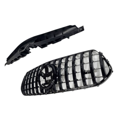 Rejilla frontal para Mercedes GLE Coupe C167 y SUV W167 +2024 tipo GTR Panamericana Black