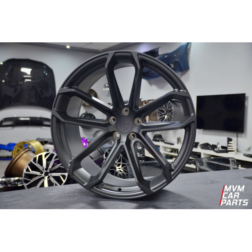 Juego de 4 Llantas 21 para Porsche Macan Parma Satin Grey P035