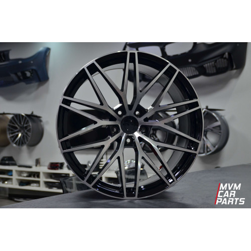 Juego de 4 Llantas 22 Porsche Cayenne GTS SUV Black Polish P036