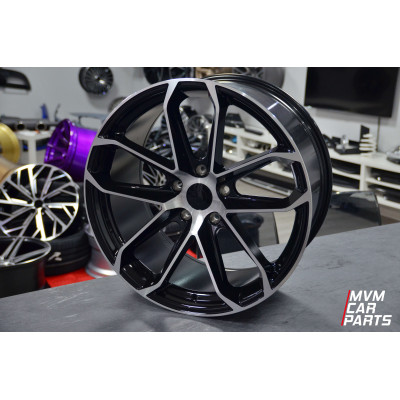 Juego de 4 Llantas 21 para Porsche Parma Black Polish P037