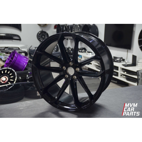 Juego de 4 Llantas 22 para Porsche Parma Black P031