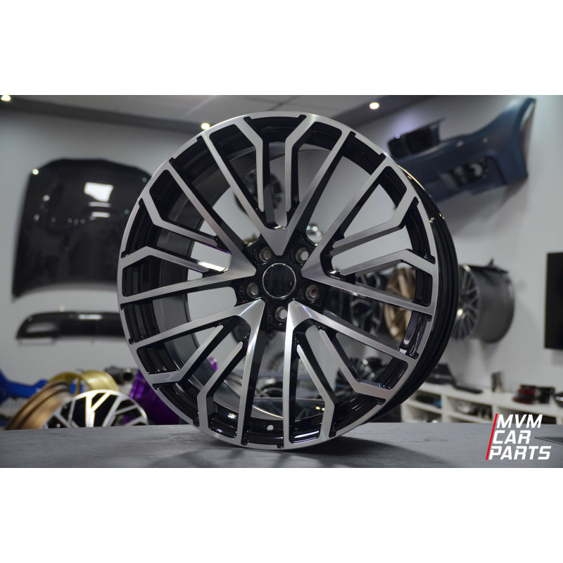 Juego de 4 Llantas 19 para Audi Amalfi Black Polish AU096