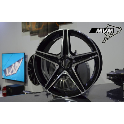 Juego de 4 Llantas 17 Mercedes AMG W205 Black MB41