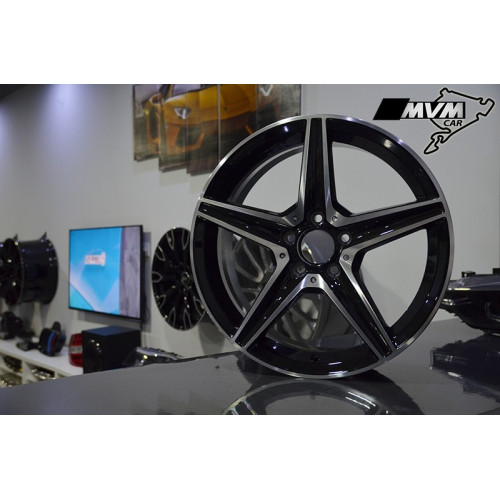 Juego de 4 Llantas 17 Mercedes AMG W205 Black MB41