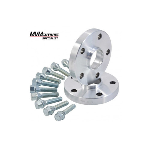 Separadores 5x120 de 16MM doble centraje y tornillos