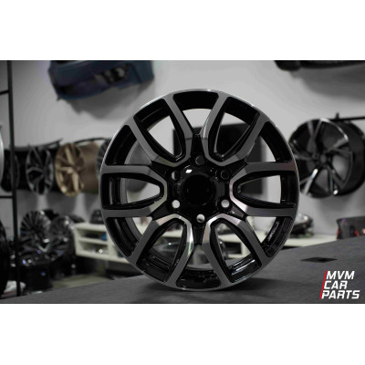 Juego de 4 Llantas 17 Toyota Token Off Road Black Polish T02