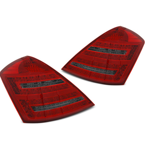 Pilotos traseros LED Ahumados Mercedes Clase S W221