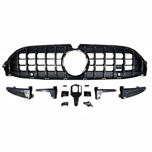 Rejilla frontal para Mercedes CLE W236 Look GT-R Panamericana Cromada