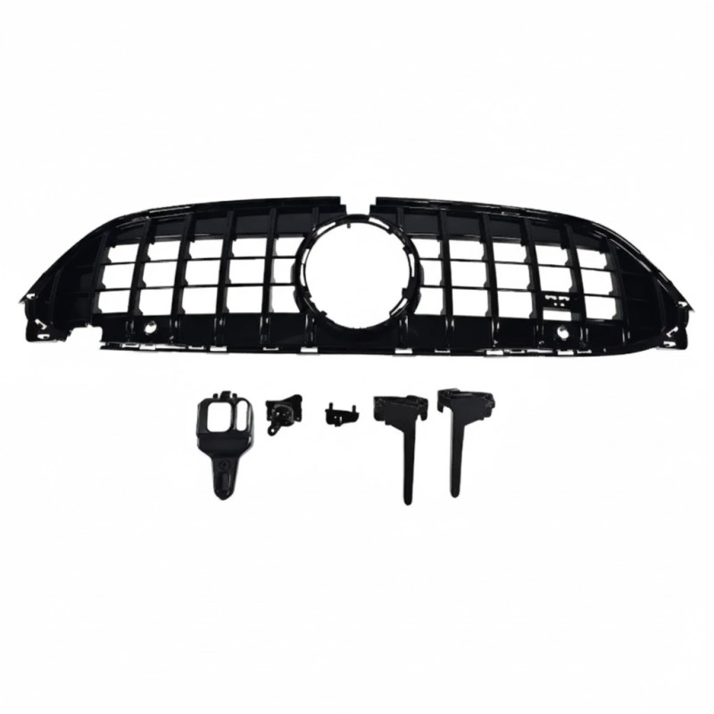 Rejilla frontal para Mercedes CLE W236 Look GT-R Panamericana Negra