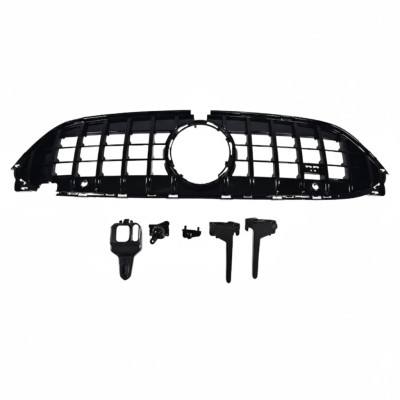 Rejilla frontal para Mercedes CLE W236 Look GT-R Panamericana Negra