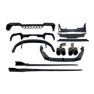 Kit Carrocería BMW X3 G01 LCI Look M Performance Negro Brillo