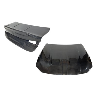 Pack Capo y Porton Carbono BMW Serie 4 G22 Coupe G23 Cabrio Look CSL