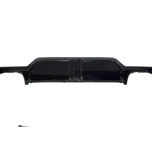 Difusor Trasero BMW Serie 3 G20  G21 LCI +2023 Look M Negro Brillo