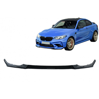 Añadido spoiler delantero BMW M2 F87 Competition Negro Brillo